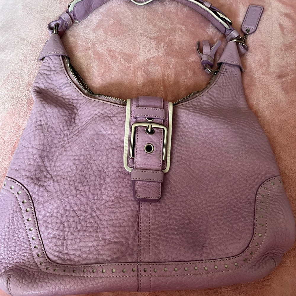 Lilac Coach bag